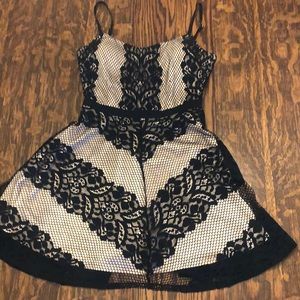 New Bebe black dress